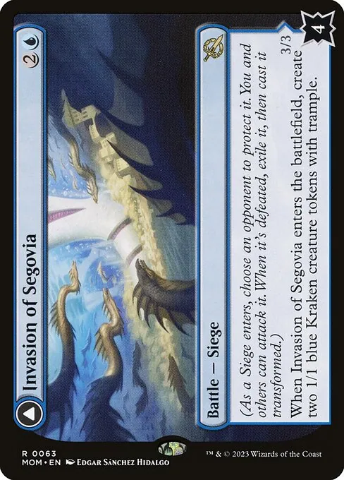 Invasion of Segovia // Caetus, Sea Tyrant of Segovia 063/306