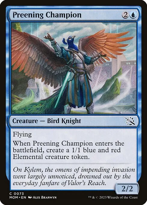 Preening Champion 073/306