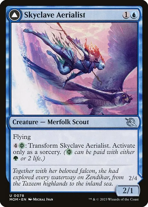 Skyclave Aerialist // Skyclave Invader 078/306