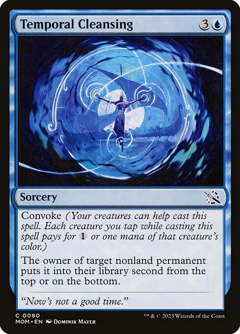 Temporal Cleansing 080/306