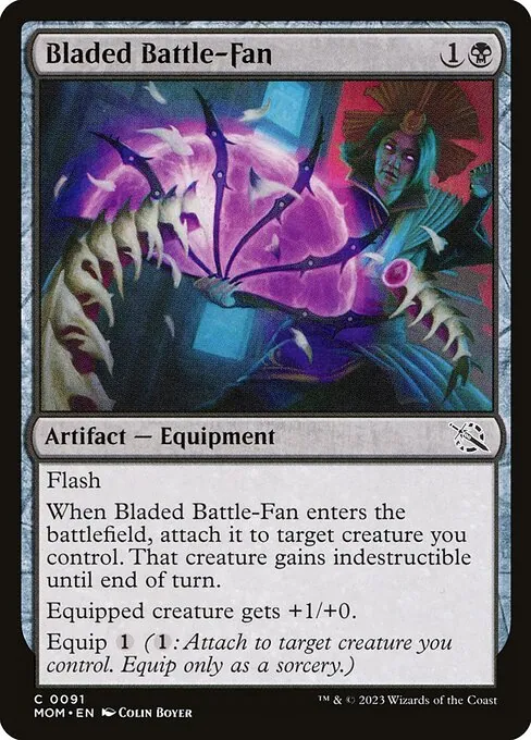 Bladed Battle-Fan 091/306