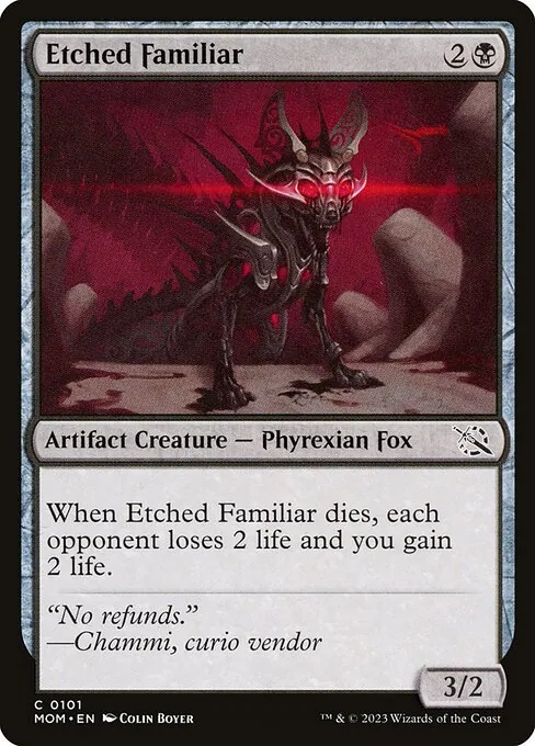 Etched Familiar 101/306