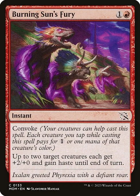 Burning Sun's Fury 133/306