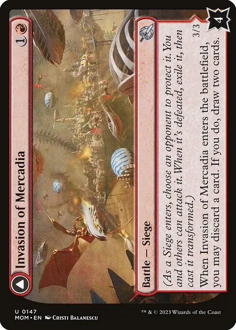 Invasion of Mercadia // Kyren Flamewright 147/306