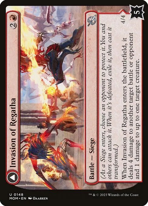 Invasion of Regatha // Disciples of the Inferno 148/306