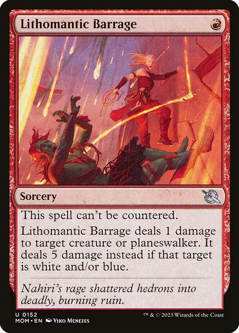 Lithomantic Barrage 152/306