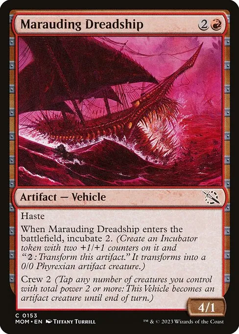 Marauding Dreadship 153/306