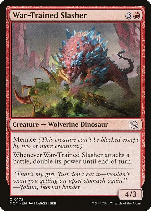 War-Trained Slasher 172/306
