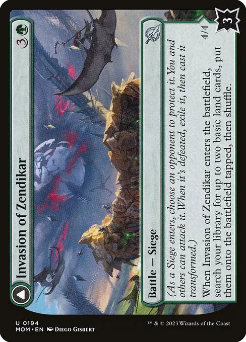 Invasion of Zendikar // Awakened Skyclave 194/306