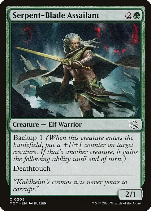 Serpent-Blade Assailant 205/306