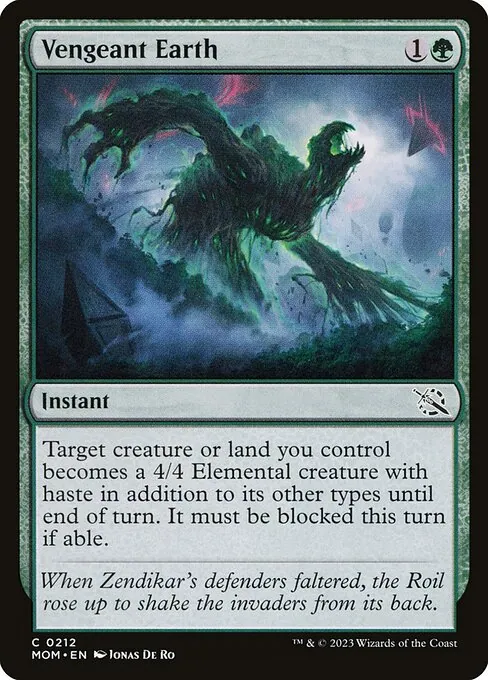 Vengeant Earth 212/306