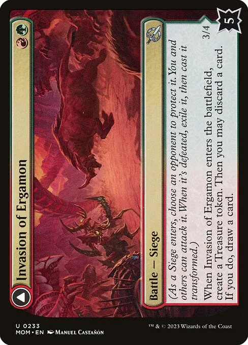 Invasion of Ergamon // Truga Cliffcharger 233/306