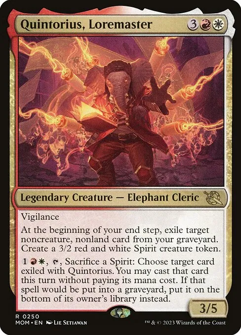 Quintorius, Loremaster 250/306