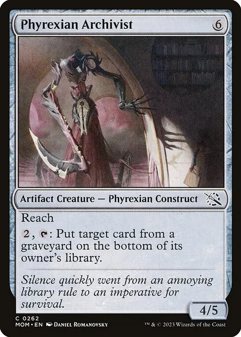 Phyrexian Archivist 262/306