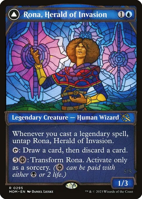 Rona, Herald of Invasion // Rona, Tolarian Obliterator 295/306