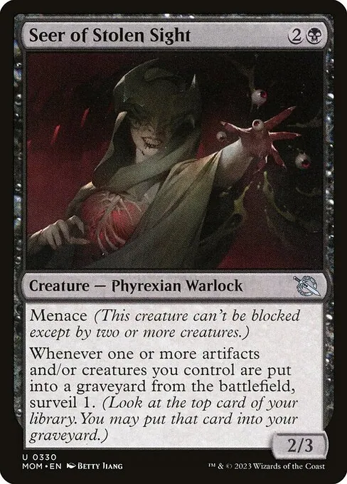 Seer of Stolen Sight 330/306