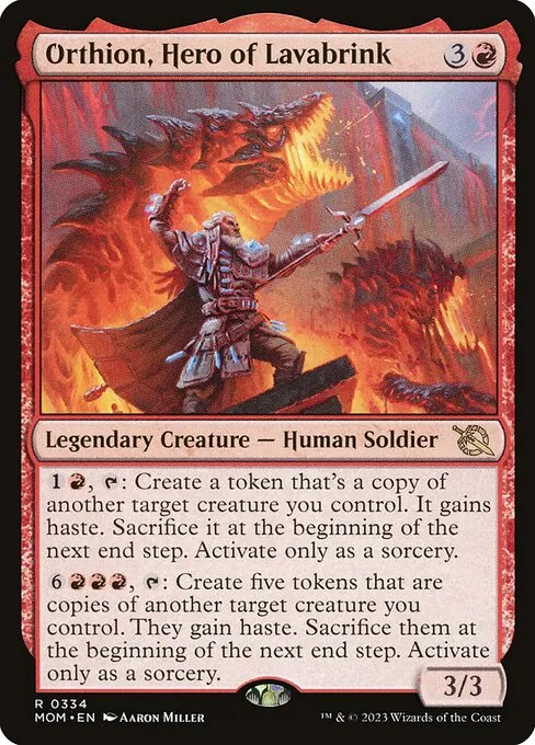Orthion, Hero of Lavabrink 334/306