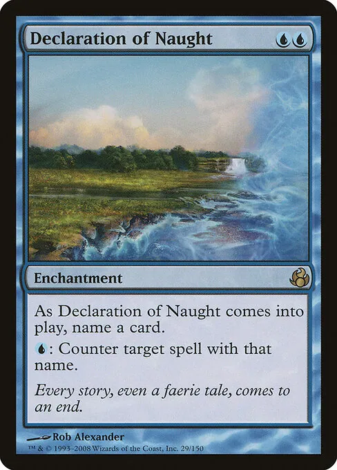 Declaration of Naught 029/150