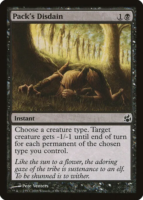 Pack's Disdain 073/150