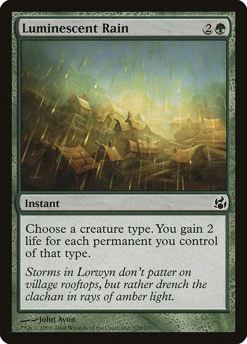 Luminescent Rain 129/150