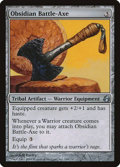 Obsidian Battle-Axe 144/150