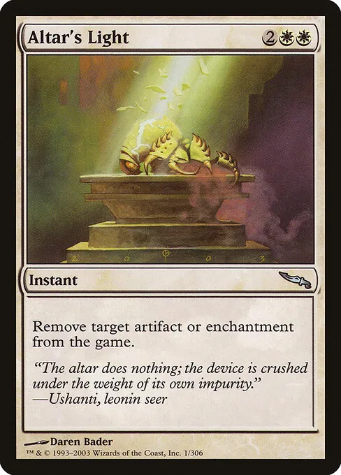 Altar's Light 001/306