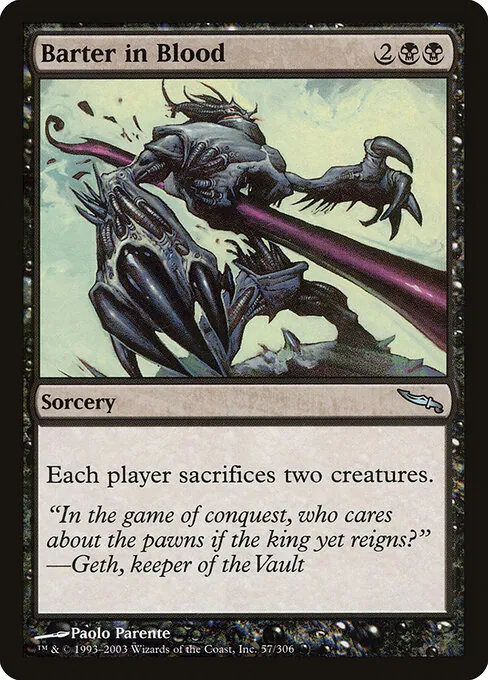 Barter in Blood 057/306