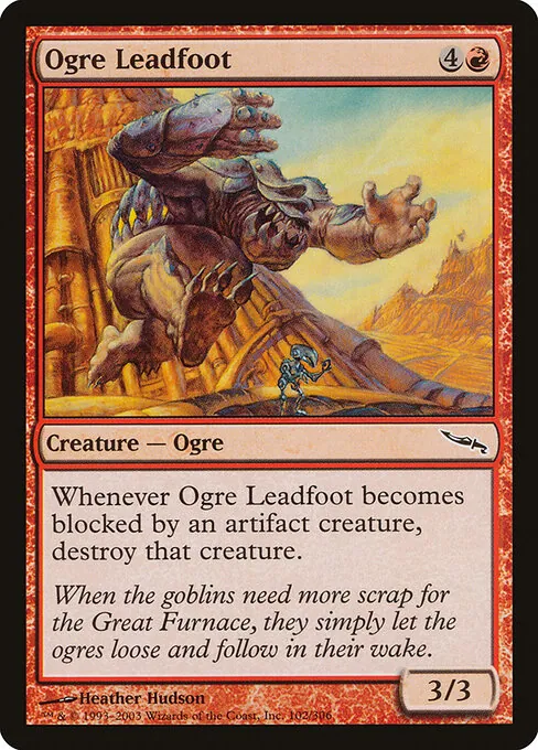 Ogre Leadfoot 102/306