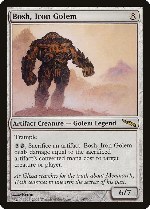 Bosh, Iron Golem 147/306