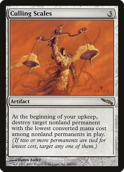 Culling Scales 160/306