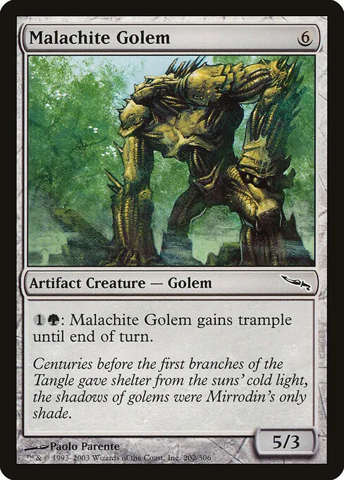 Malachite Golem 202/306