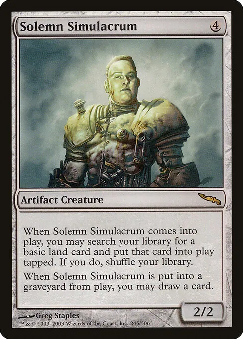 Solemn Simulacrum 245/306
