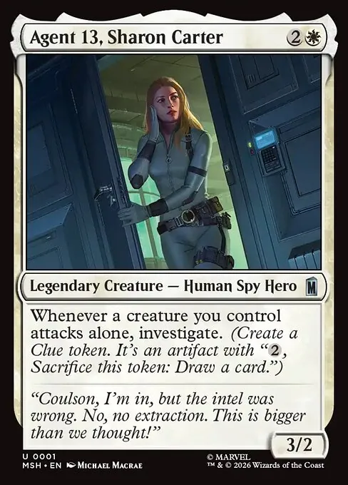 Agent 13, Sharon Carter 001/296