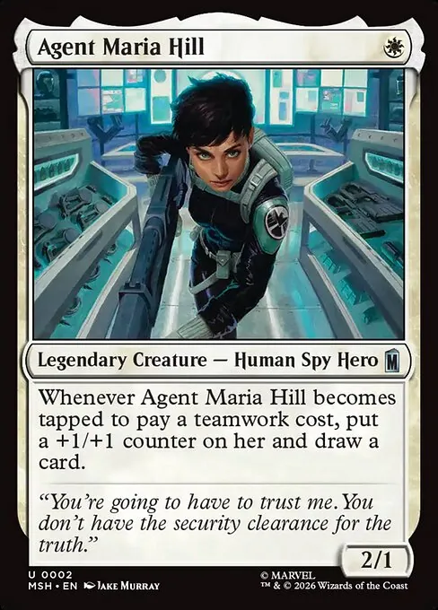 Agent Maria Hill 002/296