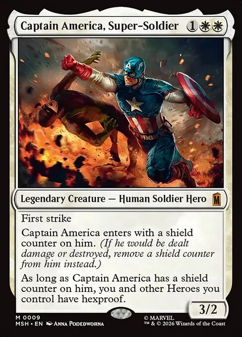Captain America, Super-Soldier 009/296