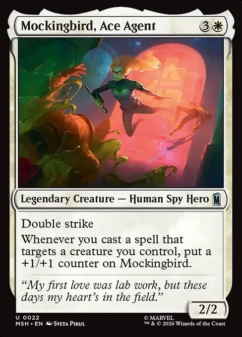 Mockingbird, Ace Agent 022/296