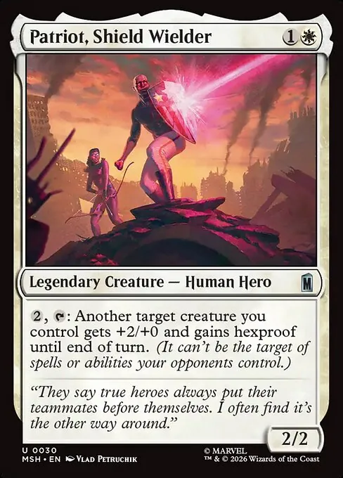 Patriot, Shield Wielder 030/296