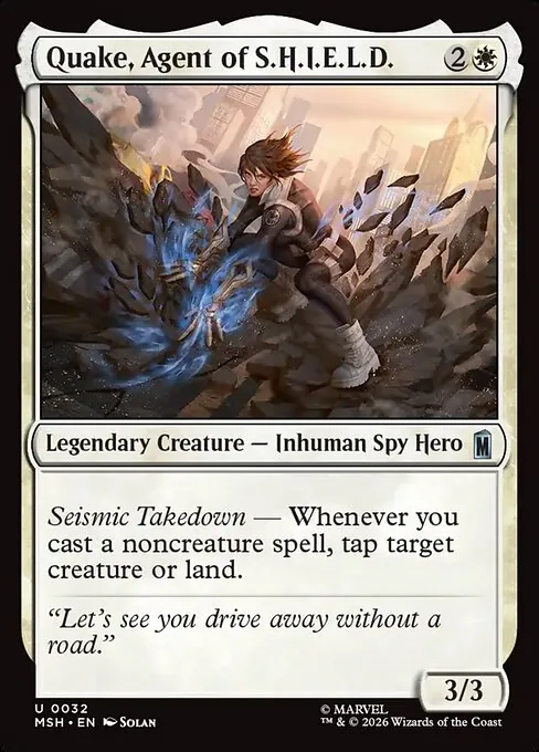 Quake, Agent of S.H.I.E.L.D. 032/296