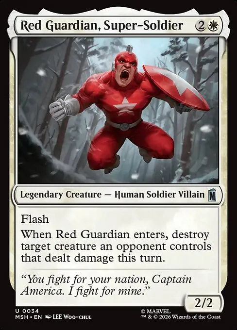 Red Guardian, Super-Soldier 034/296