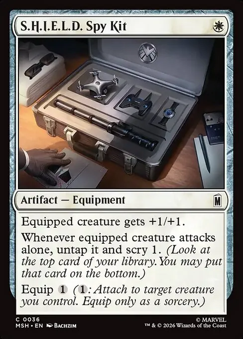 S.H.I.E.L.D. Spy Kit 036/296