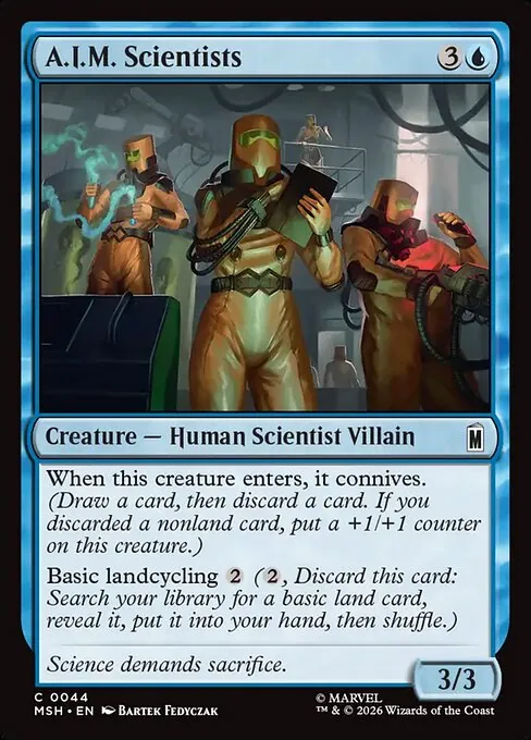 A.I.M. Scientists 044/296