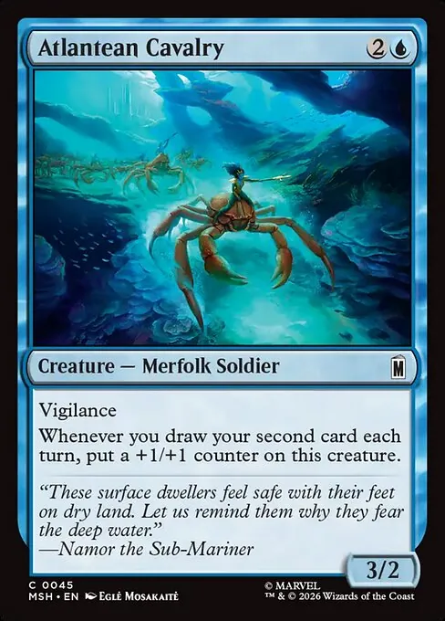Atlantean Cavalry 045/296