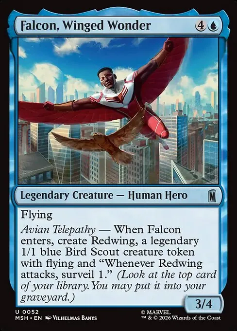 Falcon, Winged Wonder 052/296