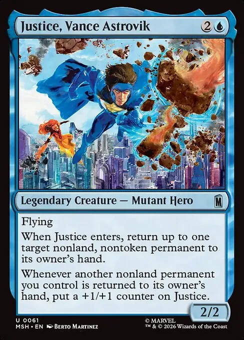 Justice, Vance Astrovik 061/296