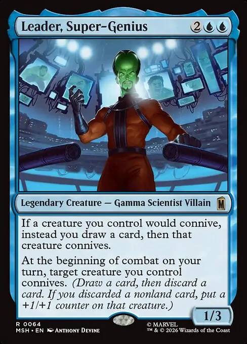 Leader, Super-Genius 064/296