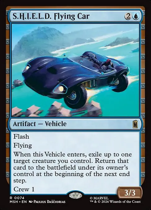 S.H.I.E.L.D. Flying Car 074/296