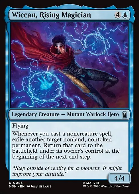 Wiccan, Rising Magician 083/296