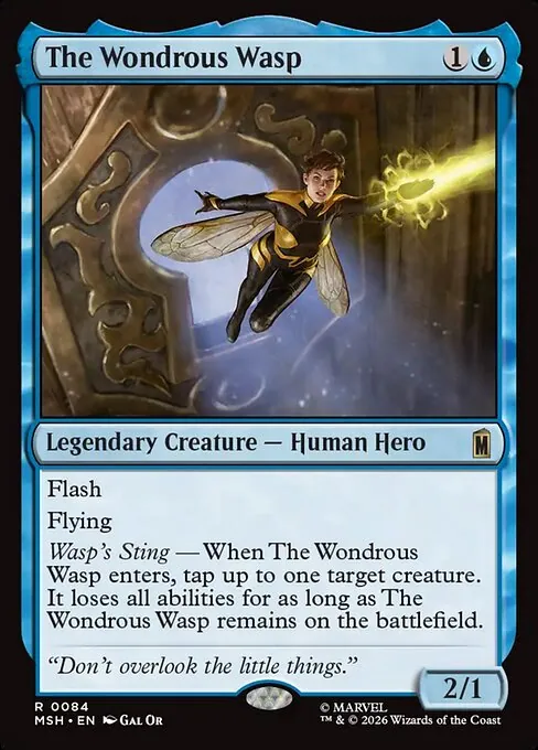 The Wondrous Wasp 084/296