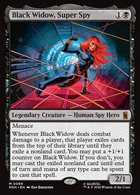 Black Widow, Super Spy 089/296