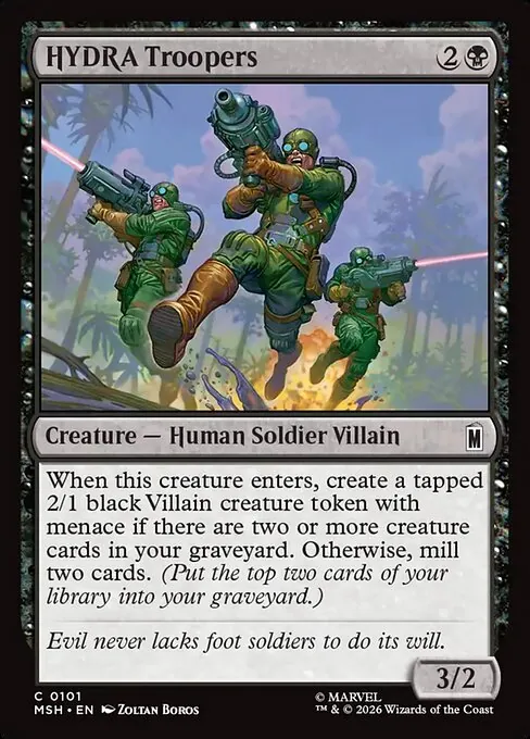 HYDRA Troopers 101/296